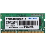 Оперативная память Patriot, DDR3L, 4GB (1x4 GB), 1600 MHz, CL11, SO-DIMM, фото3