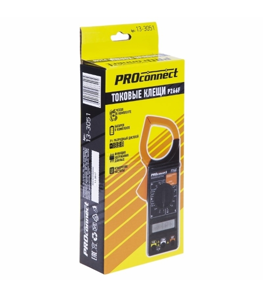 Токовые клещи PROconnect P266F