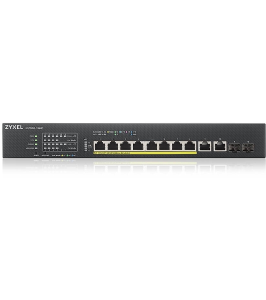 Коммутатор Zyxel NebulaFlex XS1930-12HP-ZZ0101F 2SFP+ 375W управляемый