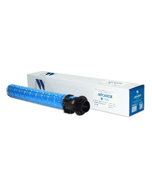 Картридж NVPrint совместимый NV-MPC6003E Голубой для Ricoh Aficio-MPC4503/MPC4504/MPC5503/MPC5504/MPC6003/MPC6004 (22500k)