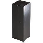 Шкаф 19' Business, 42U 600x800, черный, передняя дв. перфорир., задняя дв. распашная перфорир., фото4