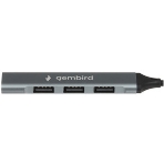 Разветвитель USB2.0 Gembird UHB-C201, 4xUSB2.0, кабель Type-C 10 см, алюминий, пакет, фото5