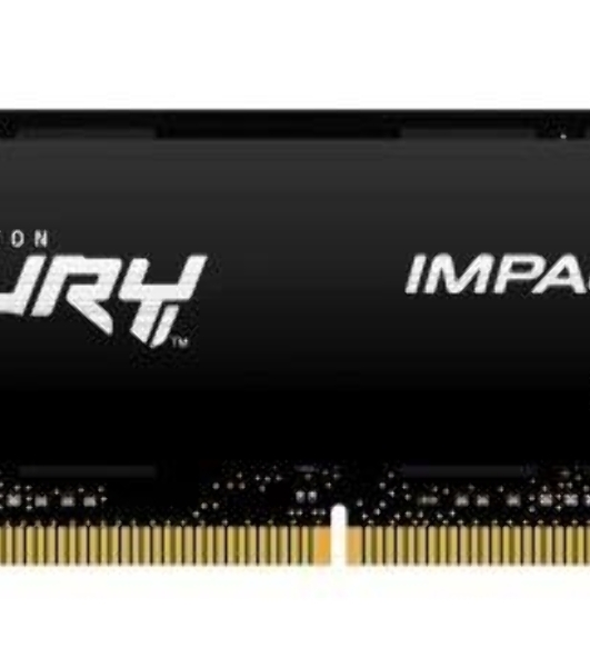 Оперативная память Kingston Fury Impact, DDR4, 32GB (1x32GB), 3200MHz, CL20, SO-DIMM