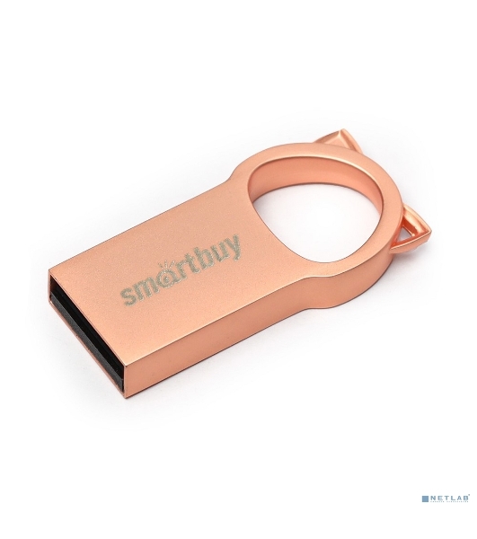 Флешка USB Smartbuy MC5 Metal Kitty Pink (SB008GbMC5), 8Gb, USB 2.0, R/W 25/15, розовый