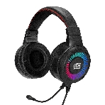 Гарнитура ExeGate Gaming HS-520G чёрный, проводная, 2 x mini jack 3.5 мм + USB, подсветка, регулятор громкости, фото11