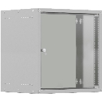 Шкаф коммутационный NTSS LIME (NTSS-WL12U5545GS) настенный 12U 550x450мм пер.дв.стекл несъемн.бок.пан. 30кг серый 110град. IP20, фото4