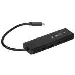 Разветвитель USB3.1 Gembird UHB-C425, 2xUSB, 2xType-C, с доп.питанием (порт Type-C), кабель Type-C 19см, фото9