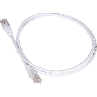 Патч-корд LANMASTER TWT UTP cat.5e, с заливными колпачками, 10.0 м, белый