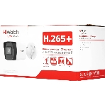 Камера видеонаблюдения IP HiWatch DS-I400(D)(6мм) 6-6мм цв. корп.:белый, фото2