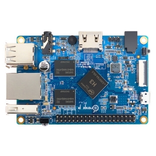 Миникомпьютер Orange Pi PC, Allwinner H3 1.6GHz, 1GB DDR3, HDMI, micro SD, LAN, 3xUSB, IR-port, 40xGPIO
