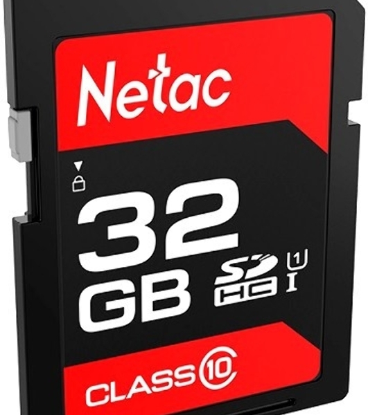 Флеш карта SDHC 32Gb Netac Class 10 UHS-I U1 P600 NT02P600STN-032G-R