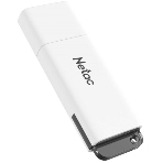 Флешка USB Netac U185 (NT03U185N-008G-20WH), 8Gb, USB 2.0, R/W 25/10, белый/серый, фото3