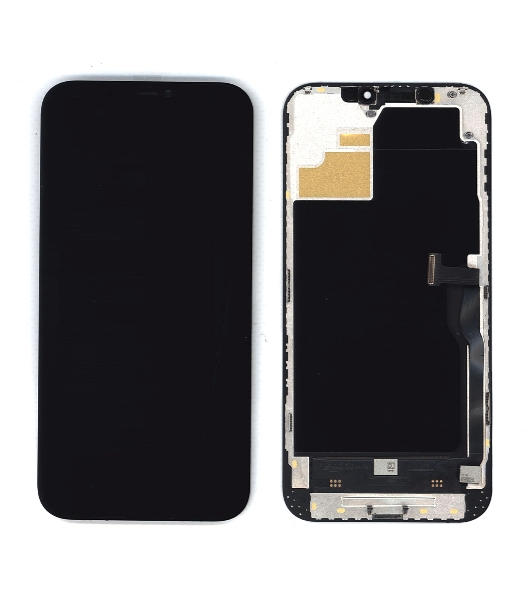 Дисплей (модуль) для Apple iPhone 12 Pro Max в сборе с тачскрином (OLED), черный