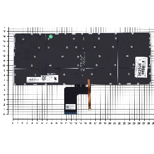 Клавиатура для ноутбука Lenovo Yoga 720-13ISK, черная с подсветкой