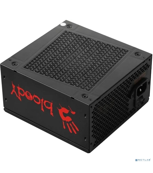 Блок питания Bloody BD-PS1000G, 1000Вт, 80 PLUS Gold, 140мм, модульный, черный