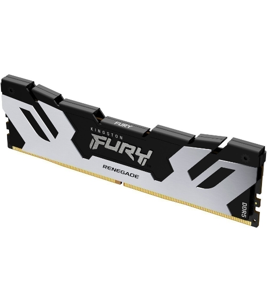 Оперативная память Kingston Fury Renegade, DDR5, 48Gb (1x48GB), 6000MHz, CL32, DIMM, с радиатором, серебристый