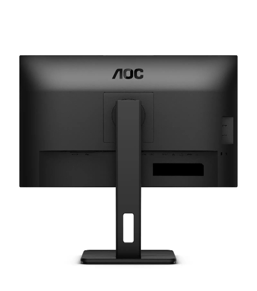 Монитор 27' AOC Q27P3CV IPS 2560x1440, 75 Гц, 4 мс, 16:9, 350 кд/м², 2xHDMI 1.4, DisplayPort 1.2, USB-концентратор (4x USB 3.0), 2.5 Gigabit Ethernet, встроенные динамики, черный