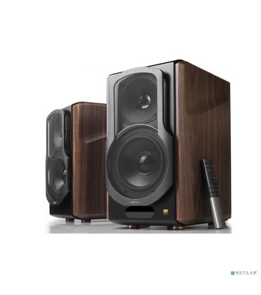 Колонки Edifier S2000MKIII Brown (2.0,Bluetooth 5.0,ДУ,2x 15 Вт (ВЧ), 2x 50 Вт (СЧ/НЧ)