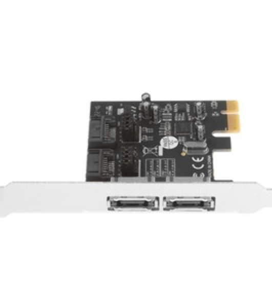 Контроллер ExeGate EXE-510 (PCI-E x4, SATA3 6Gb/s, 10 int, ASMedia Chipset ASM1166+JMB575)
