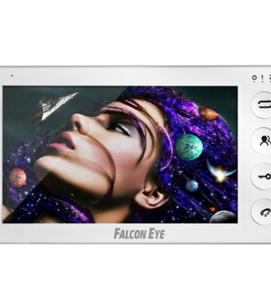 Видеодомофон Falcon Eye Cosmo HD Wi-Fi белый
