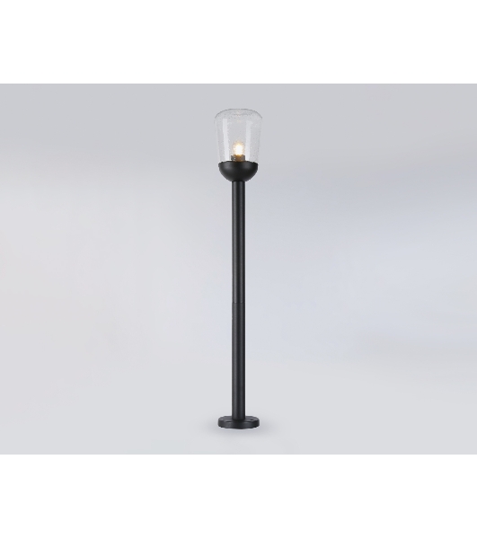 Светильник Ambrella light ST2092 BK/CL черный/прозрачный IP54 E27 max 40W D150*950