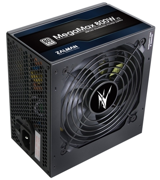 Блок питания Zalman MegaMax 800W (ZM800-TXII), 800Вт, 80 PLUS, 120мм, черный