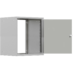 Шкаф коммутационный NTSS LIME (NTSS-WL12U5545GS) настенный 12U 550x450мм пер.дв.стекл несъемн.бок.пан. 30кг серый 110град. IP20