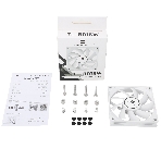Вентилятор корпусный Thermalright TL-8015W (80x80x15mm, 4-pin PWM, 28.4CFM, 23.3dBA, 2200RPM, White), фото9