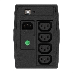 Источник бесперебойного питания ExeGate Power NB-650.LED.AVR.4C13.USB (650VA/390W, LED, AVR, 4*C13, USB, батарея 12V 7Ah, черный), фото5
