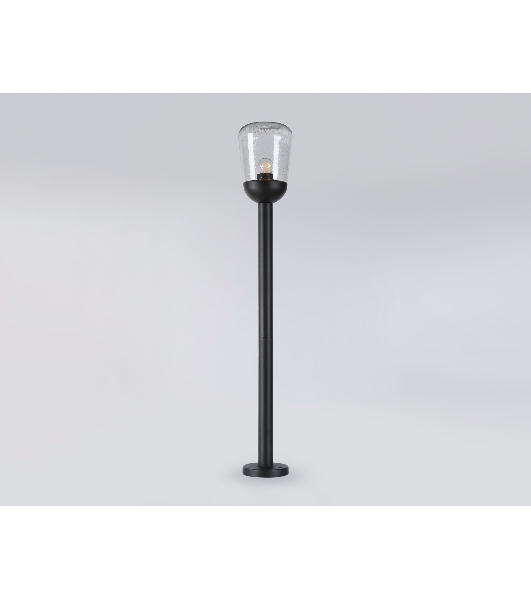 Светильник Ambrella light ST2092 BK/CL черный/прозрачный IP54 E27 max 40W D150*950