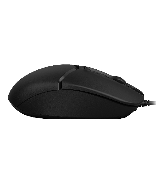 Мышь проводная A4Tech Fstyler FM12S черный, 1200 dpi, USB, кнопки - 3