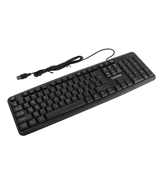 Клавиатура проводная ExeGate LY-331S (EX293971RUS), USB, черный