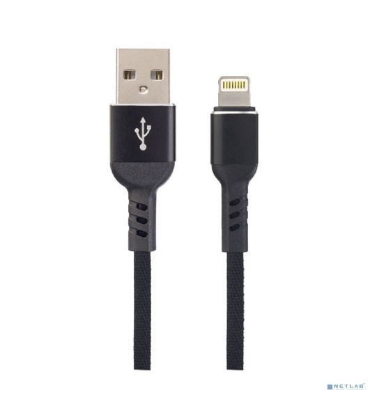 Кабель PERFEO для iPhone, USB - 8 PIN (Lightning), черный, 1 м, бокс (I4316)