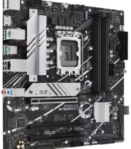 Материнская плата ASUS PRIME B760M-A D4-CSM, LGA 1700, Intel B760, 4xDDR4, 4xSATA, 2xM.2, 3xPCIe 4.0 x16, 1xPCIe 4.0 x4, 1xPCIe x1, 2xHDMI, 1xDP, 1x 2.5Gb LAN, 2xUSB-A 3.2 Gen 2, 4xUSB-A 2.0, 3x3.5 мм, 7.1, mATX