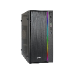 Компьютерный корпус Minitower ExeGate mEVO-9301 Black-RGb light, ATX, (700NPX), с окном, 2*USB+1*USB 3.0, HD Audio, фото5