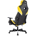 Кресло игровое Knight Thunder 5X черный/желтый эко.кожа крестов. металл, фото39