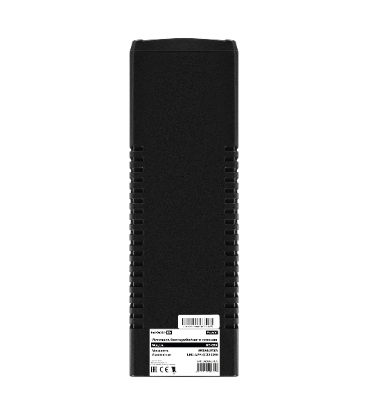 Источник бесперебойного питания ExeGate Power NB-650.LED.AVR.4C13.USB (650VA/390W, LED, AVR, 4*C13, USB, батарея 12V 7Ah, черный)