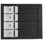 Корзина для HDD ExeGate EX291657RUS HS435-02 (универсальная, на 4*3,5'/2.5' SATA HDD, занимает 3*5,25' отсека, RTL), фото11