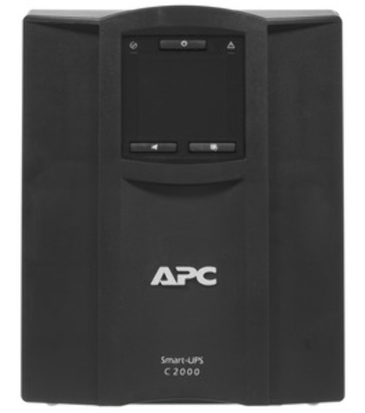 Источник бесперебойного питания APC Smart-UPS C SMC2000I/2000ВА/1300Вт/1 х IEC 320 C19 (компьютерная), 6 х IEC 320 C13 (компьютерная)