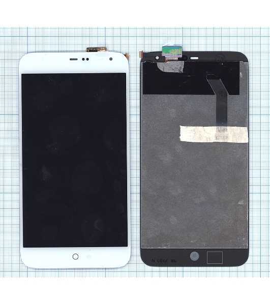Дисплей для Meizu MX3, белый