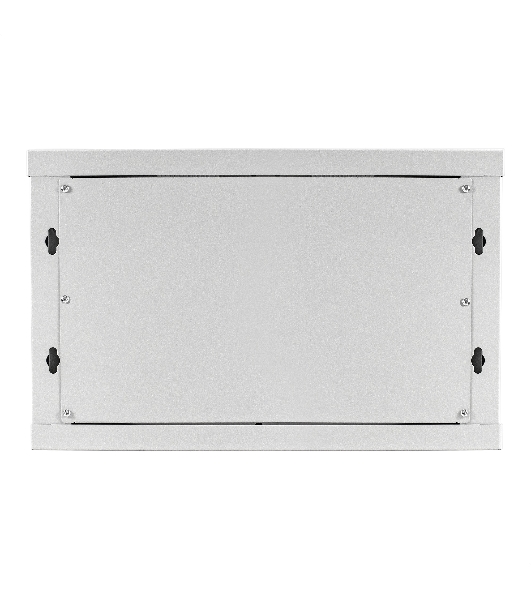 Шкаф телекоммуникационный 19' настенный 6U ExeGate EC-WM-6U.450.M.GREY (19', 6U, 600x450x370 мм (ШхГхВ), передняя дверь металл, съемные боковые панели, пыле- и влагозащита IP23, светло-серый RAL 7035)