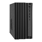 Компьютерный корпус Minitower ExeGate BAA-303M (mATX, без БП, 2*USB, HD Audio, черный), фото 1