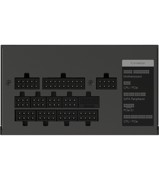 Блок питания Formula V Line FV-1200PM, 1200W, ATX3.1/PCIe5.1, APFC, 80+ Platinum, 12cm Fan, Full Modular