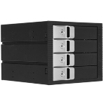 Корзина для HDD ExeGate EX291657RUS HS435-02 (универсальная, на 4*3,5'/2.5' SATA HDD, занимает 3*5,25' отсека, RTL), фото10