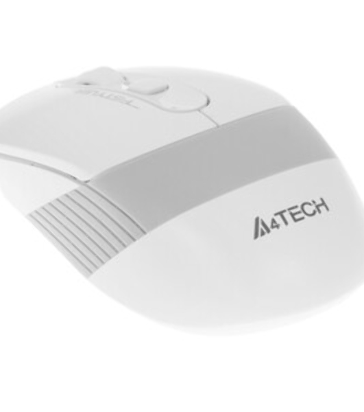 Мышь беспроводная A4Tech Fstyler FG10 белый/серый, 2000 dpi, радиоканал, USB, кнопки - 4