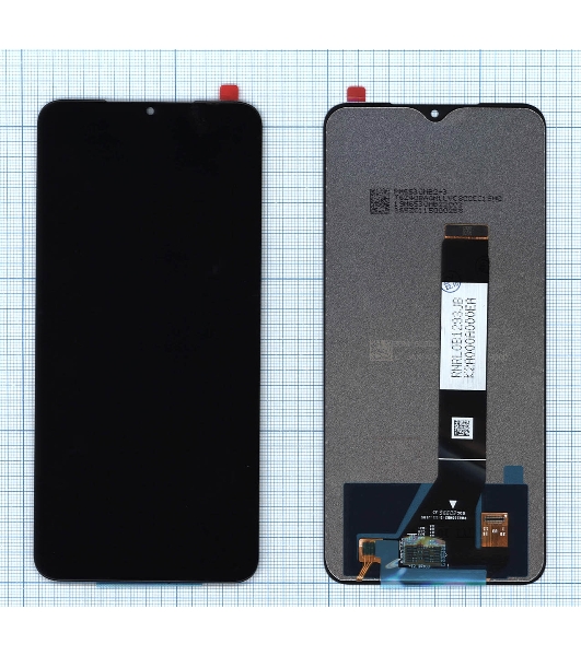 Дисплей для Xiaomi Poco M3, Redmi 9T (IPS) черный