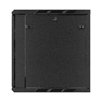 Шкаф телекоммуникационный 19' настенный 12U ExeGate EC-WM-12U.600.G.BLACK (19', 12U, 600x600x635 мм (ШхГхВ), передняя дверь закаленное стекло, съемные боковые панели, пыле- и влагозащита IP23, черный RAL 9004), фото7