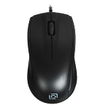 Мышь проводная Oklick 185V2 черный, 1200 dpi, USB, кнопки - 3, фото3