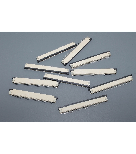 Разъем FPC Half Coverage Bottom Contact 1.0K-BX-36PWB 36 pin высота 2мм шаг 1мм 10 шт