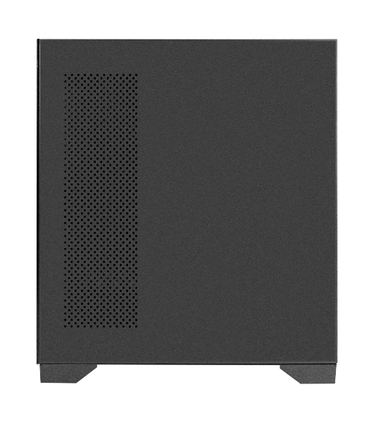 Компьютерный корпус Minitower ExeGate i3 SEA LE-NPX550 (mATX, БП 550NPX, 1хUSB+1хUSB 3.0, HD аудио, черный, передняя и боковая панели - закаленное стекло)